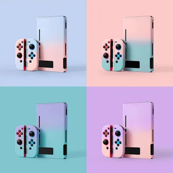 Цветна Конзола Nintend Switch Защитен Твърд Калъф за Nintendo Switch Joy Против за NS Switch Аксесоари за Конзоли за Игри Изображение 2