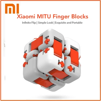 100% Оригинален Xiaomi Mitu Finger Cube Тухла Mi Градивен елемент на Фабрика Интелигентна Пальчиковые Играчки, Преносими Умни Играчки, подаръци за Деца