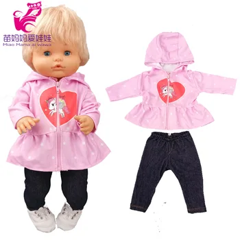 стоп-моушън облекло Nenuco розово пижамный комплект Ropa y su Hermanita 17 инча кукла на сестра облекло Изображение 2