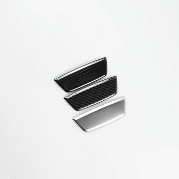 Автомобилен Стайлинг Централен Подлакътник Скоростна Бутон Декоративни Пайети Делото Покритие От Неръждаема Стомана За Audi A6 C8 2019 Аксесоари За интериора Изображение 2
