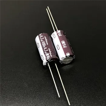 5 бр./50 бр. 4,7 uf 400 В NICHICON PS Серия 10x20 мм, с ниско Съпротивление 400V4.7 icf Алуминиеви Електролитни кондензатори Изображение 2