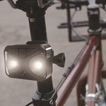 2 в 1 Велосипеден Записващо устройство за Обратно виждане Колоездач Камера HD Водоустойчив Нощен Наем за Обратно виждане Камера DVR Велосипеден Колоездене Видео Изображение 2