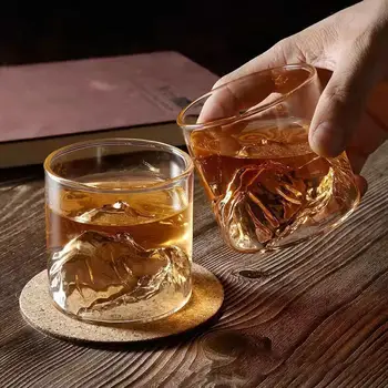 200/300 мл Чаши за Уиски Уникално изящна Изработка Определяне на Fujis Занаятите Премия Модерен Чаша за Пиене за Любителите на Лентата