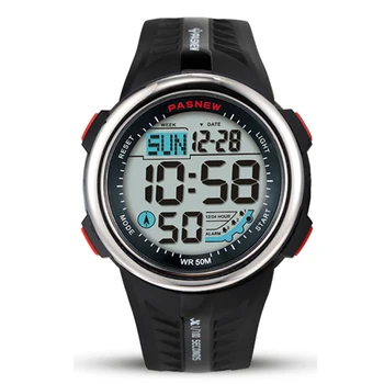 PASNEW Професионални Спортни Мъжки Часовници Led Цифров Часовник На 50 М Водоустойчивост Електронни Часовници Reloj Hombre Relogio Masculino 2020