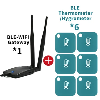 Wifi Температурен Мониторинг На Bluetooth Безжичен Термометър, Влагомер За Дистанционно Наблюдение Сигнал Приложение За Хладилник