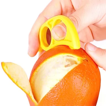 10шт пластмасови оранжево белачка творчески лимон, грейпфрут, плодове Slicer лек нож за цитрусови плодове, нож кухненски приспособления Кухненски аксесоари
