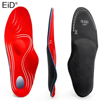 EiD EVA Стелка за Обувки Подметка Амортизирующий Дезодорант Дишаща Възглавница Бягаща Стелки за Краката Мъжки Дамски Ортопедични Стелки