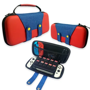 Чанта за съхранение за Игрова Конзола Nintendo Switch Oled Марио Чанта Lite Чанта За Съхранение на EVA Универсална Чанта
