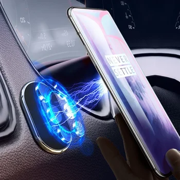 Магнитен Кола Телефона Метален Силен Магнит GPS Мобилен Телефон, Автомобилен Скоба за Закрепване на превозното средство Мобилна Поддръжка за iPhone 13 12 Xiaomi Samsung Изображение 2