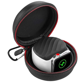 за Apple Watch 8 Ултра Магнитен Кабел за зареждане на Базовия Калъф Bluetooth Airpods Слушалки Кутия За Съхранение на iwatch 7 band 6 5 4 Титуляр Часа Изображение 2