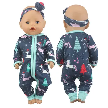 Нова Пижама, Подходяща За Кукли 17 см 43 см, Дрехи за новородени Кукли Изображение 2