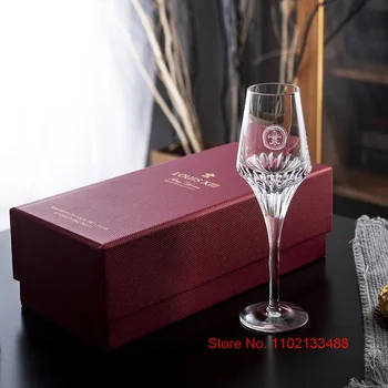 Кристални чаши за уиски в стил Луи XIII Хвала Царя на Светлината, Посветена на Дегустация на Вина Купа XO Ракия, Уиски Копита Чаша За Нюхания Чаша За Чаши Изображение 2