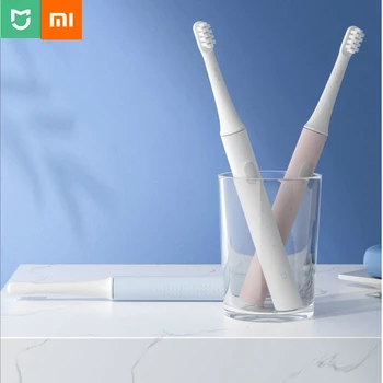 Оригиналната Xiaomi Mi Jia T100 Mi Умна Електрическа четка за Зъби 30 Дни от Последната Машина 46 г Двухскоростной Режим на Почистване Xiomi MI ДОМАШНА четка за Зъби
