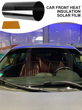 Автомобилно Предното Предното Стъкло на сенника Защитната Сянка Етикет Прозорец на сенника Ивица Топлоизолация Оттеночная Филм 150x20 см Изображение 2