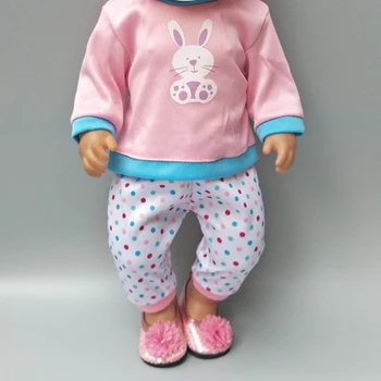 Облекло за Кукли Реборн е подходяща за кукли 43 см, най-Добрият Подарък За Рожден Ден За Деца Изображение 2