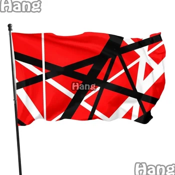Флаг на рок-групата Van Halen Evh 5150 Знамена 90 x 150 см Изображение 2