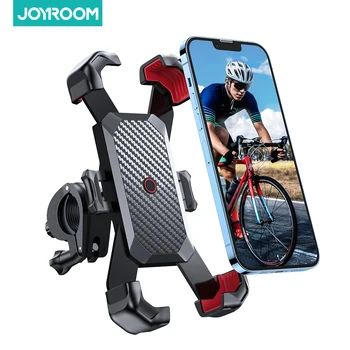 Joyroom Велосипеден Притежателя на 360 ° Преглед на Универсален Велосипеден Притежателя на Телефона Поставка за 4,7-7-инчов Смартфон устойчив на удари Скоба GPS Клип