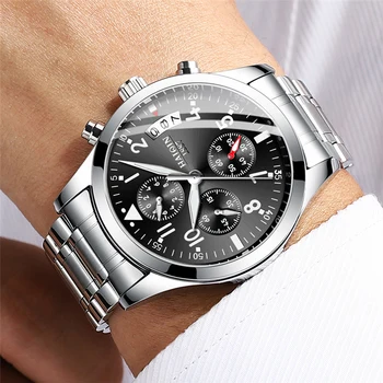 HAIQIN 2019 Reloj hombres Спортни Мъжки часовници най-добрата марка на луксозни мъжки кварцов ръчен часовник водоустойчив мъжки relogio Нови masculino Изображение 2