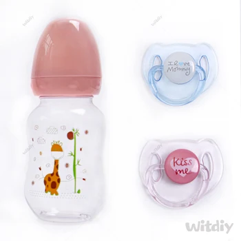 Аксесоари за кукли Witdiy Baby bottle nipple Rebirth
