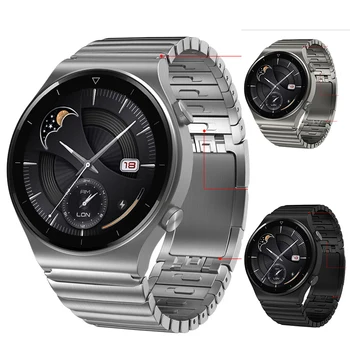 Оригинален Смарт-watchband Huawei Watch GT2 Pro 22 мм от Неръждаема Стомана Correa Метална Каишка за Часовник GT2 46 мм GT2e Гривна