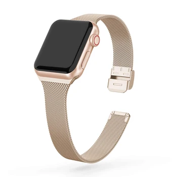 Каишка за Apple watch band 40 мм 38 мм iwatch band 42 мм 44 мм 45 мм 41 мм Apple watch 7/6/SE/5/4/3/2 гривна-колан от неръждаема стомана