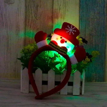 Детски Творчески Дядо Коледно Дърво Шапки Вътрешна Декорация Вечерни Коледни Превръзка На Главата, На Рога На Лосове Cosplay Превръзка На Главата За Възрастни