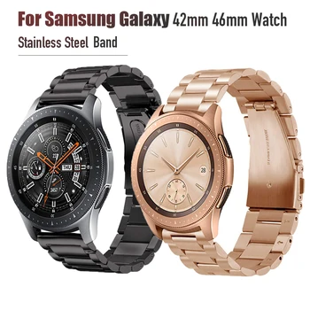 Gear S3/Galaxy Watch 42 мм и 46 мм, каишка за часовник, 20 мм, 22 мм и Каишка от Неръждаема Стомана за Samsung Galaxy 42 мм и 46 мм Gear S3 Smartwatch