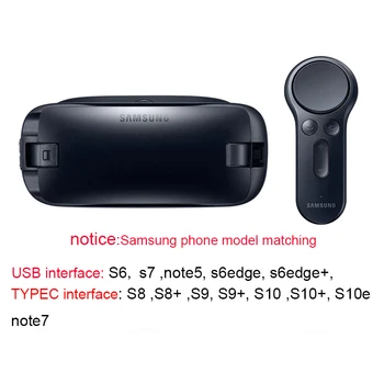 Очила за виртуална реалност Gear VR 4.0 R323 Поддържат Samsung Galaxy S9 S9Plus S8 S8 + S6 S6 Edge S7 S7 Edge Gear дистанционно управление