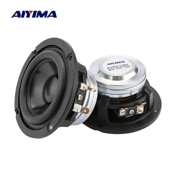 AIYIMA 2 бр. 3 Инча Аудио Колони 4 8 Ома 20 W Пълен Обхват и Говорител Неодимовый високо-чувствителен Звук, Музика Bluetooth Високоговорител направи си САМ