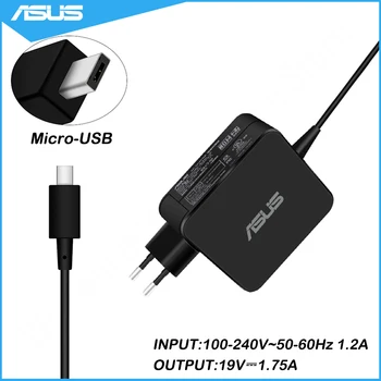19 1.75 A 33 W Micro-USB Адаптер за Захранване на Зарядно Устройство За Лаптоп Asus ADP-33AW A EXA1206UH X205 X205T X205TA C201 C201P C201PA