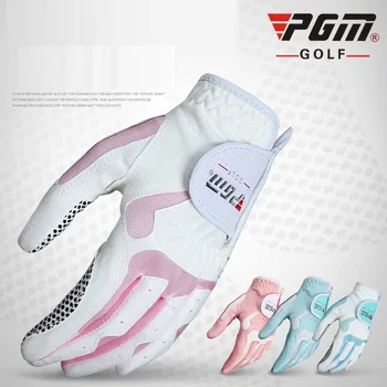 PGM 1 Чифт женски ръкавици за голф, спортни ръкавици за лява и дясна ръка, нескользящие дишащи ръкавици D0015
