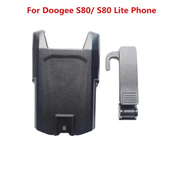Оригинален Калъф-Клипса с Панти капак за мобилен телефон + Задната част на Черна Капачка-стойка За Телефона Doogee S80/S80 Lite