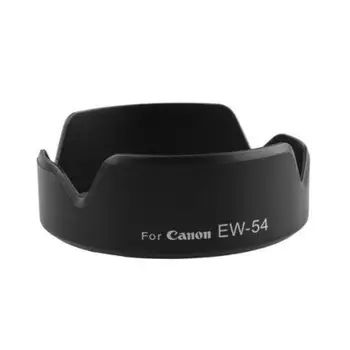 EW-54 EW54 сенник за обектив във формата на цвете сенника за обектива Canon EOS M EF-M 18-55 mm F / 3,5-5,6 IS STM Обектива на камерата