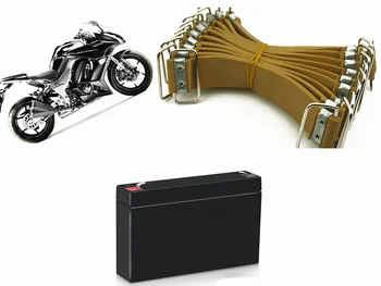 Аксесоари за мотоциклети еластичен колан фиксиран батерия лента за BMW HONDA CB919 CBR 600 F2 F3 F4 F4i CBR900RR NC700 S X VTX1300 Изображение 2