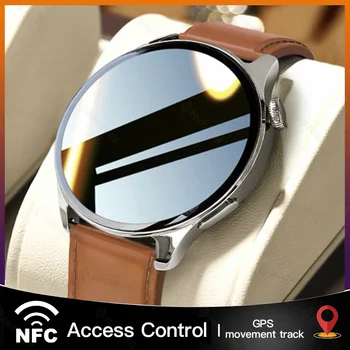 2022 NFC Смарт Часовници За Мъже GPS Движение Проследяване на Спортни Часовници И 4 За Жени Зареждането на функцията за Безжична Bluetooth Повикване ЕКГ Smartwatch Поддръжка на Иврит