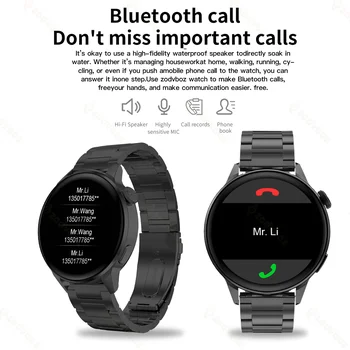 2022 NFC Смарт Часовници За Мъже GPS Движение Проследяване на Спортни Часовници И 4 За Жени Зареждането на функцията за Безжична Bluetooth Повикване ЕКГ Smartwatch Поддръжка на Иврит Изображение 2