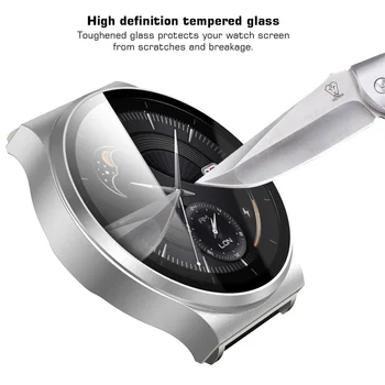 Защитен Калъф за Huawei Watch GT 2 Pro Матово покритие за Часовници, изработени От Закалено Стъкло на цял екран Протектор GT2 Pro Smartwatch Shell Изображение 2
