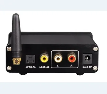 M3 Безжична Bluetooth Аудио Приемник за Цифрова, аудио декодер, Конвертор CS8416 + CS4344 чип изход RCA/оптичен/коаксиален сигнал Изображение 2