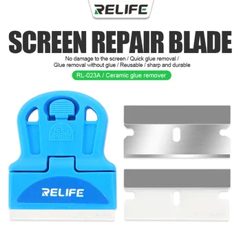 RELIFE RL-023A LCD Дисплей Стъргало За Премахване на Лепило Нож Екран Repari Инструменти За Телефона на Екрана на Дисплея LCD Лепило Премахване на Филми Почистване repari Нож
