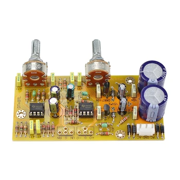 Такса предусилителя на субуфера NE5532 (Такса ниските честоти + BTL) 50-150 Hz Регулиране на честотата на ниските честоти Предусилвател Аудио Изображение 2