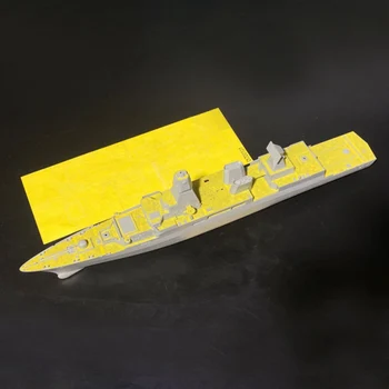 Нов Основен Метален Маскировочный Лист 1/350 за модел на фрегата Takom 6001 клас Sachsen