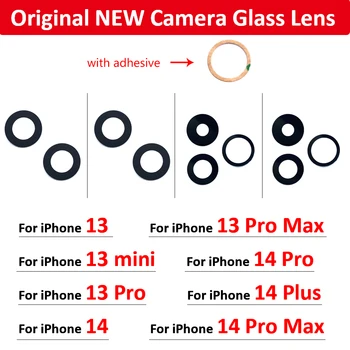 2 бр./партида, Оригиналът на Стъкло на Обектива на Камерата, а на Задната Задната Част е със Защитен Стикер, Резервни Части За iPhone 13 Pro Max 13mini 14 Plus