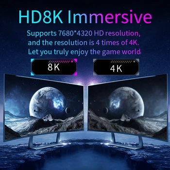 Unnlink 8K60Hz 4K144Hz DP към HDMI Кабел Displayport 1,4 към HDMI 2,1 Адаптер за ТВ Декодери за преносим Компютър до ТЕЛЕВИЗИЯ на Монитора Проектор Изображение 2