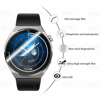 12 бр. Напълно Извита Гидрогелевая Мека Филм За Huawei Watch GT 3 Pro Защитно Фолио За екрана SmartWatch GT3Pro GT3 3Pro 46 мм, 43 мм и Не Стъкло Изображение 2