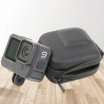 Твърд Калъф за Носене GoPro Hero 10 9 8 7 6 5 Водоустойчив Калъф Mini Shell Чанта Кутия за Dji Osmo Action Camera Insta360 One R