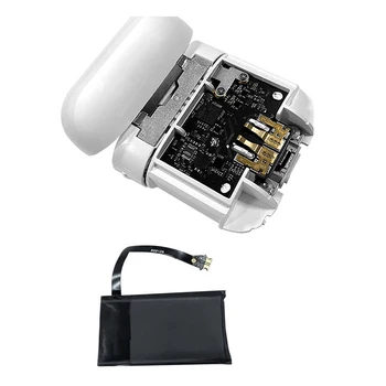 Сменяеми батерии За Airpods 1 2 Безжично зарядно устройство ще захранване на кутия За слушалки Apple Air Pod кабел за зареждане на Отделението за Батерията