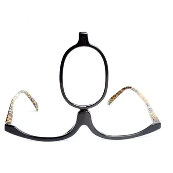 Жените Грим Увеличителни Очила За Четене Флип Грим Очила За Очите Горещи Точки Изображение 2