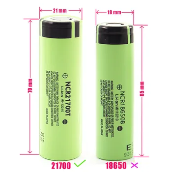10000 ма 10/8AH 18 Сменяеми литиево-йонна батерия за MAKITA bl1890 bl1860 bl1840 BL1830 с led подсветка, входен капацитет 21700 клетки Изображение 2