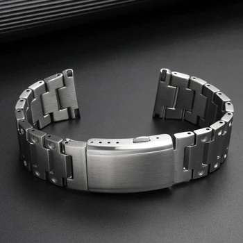 20 мм и 22 мм, 24 мм 26 мм, 28 мм Нов часовник от неръждаема стомана с метални аксесоари за верига, подходящ за гривната Huawei Casio Тисо Desai