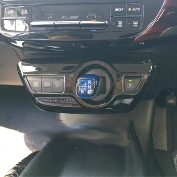 RHD За Toyota Prius 2016 2017 2018 Интериора на Автомобила контролен Панел Смяна на предавката Довършителни Етикети Мултимедийна Дръжка Бутон Седалките Етикети